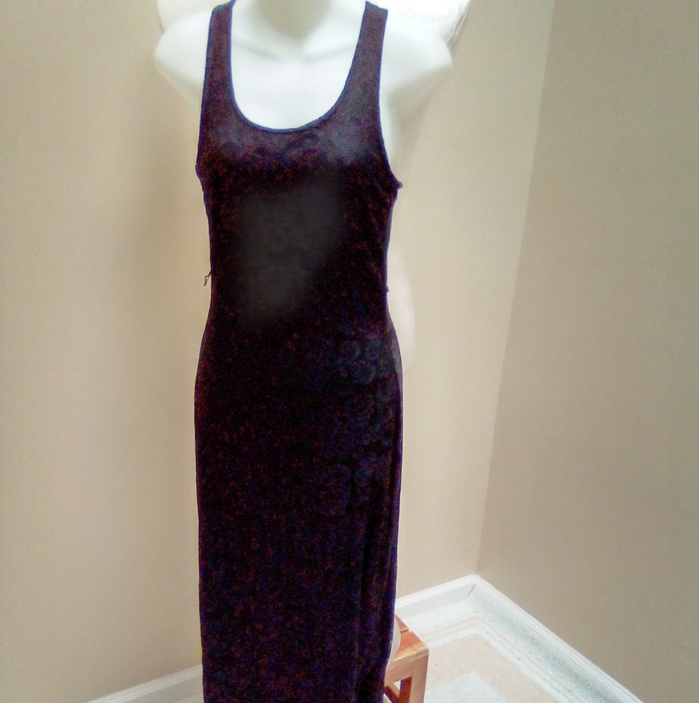 Black Lace Up Racer Back Maxi